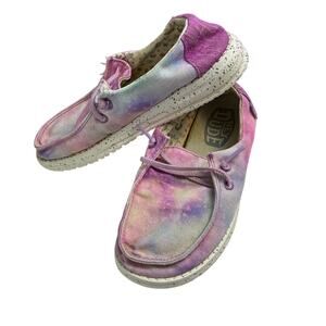 Hey Dude Wendy Youth Girls Unicorn Dreamer Slip On Shoes Size K13